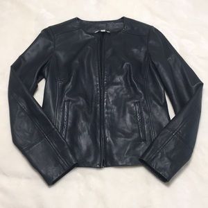 Ll Bean Signature Leather Jacket 